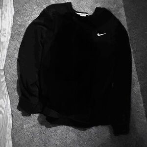 Nike Black sweatshirt with white Logo